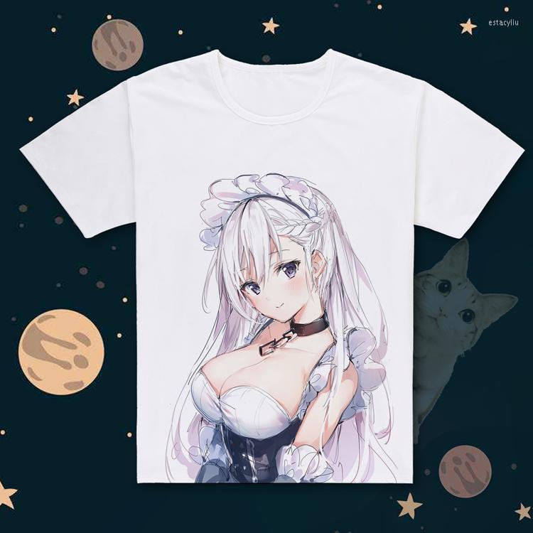 

Men' T Shirts Azur Lane Cos HMS Belfast Skirt Short Sleeves T-shirt Cool Tees Summer Tops, 06
