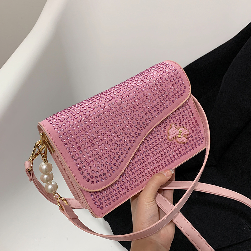

Ladies Party Crossbody Purse Rhinestone Crystal Evening Bags Womens Clutch Bag Rhinestones Crossbody Bag, Black