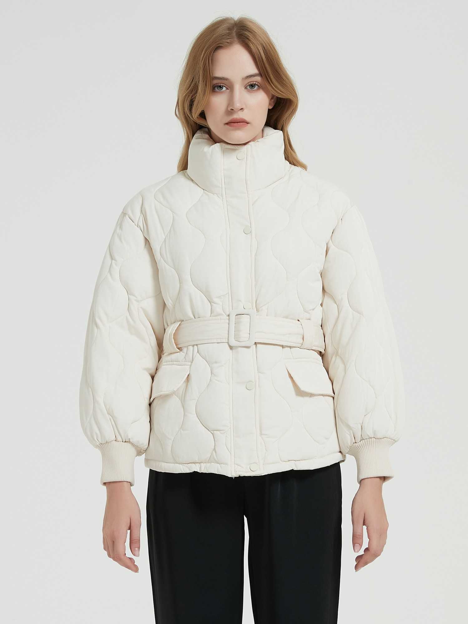 

Women's Down Parkas ZHISILAO Women's Winter Jacket Coats Autumn Cotton Padded Coat Female Fashion Loose Casual Thick Warm Parka Overcoat 2022 T221011, White