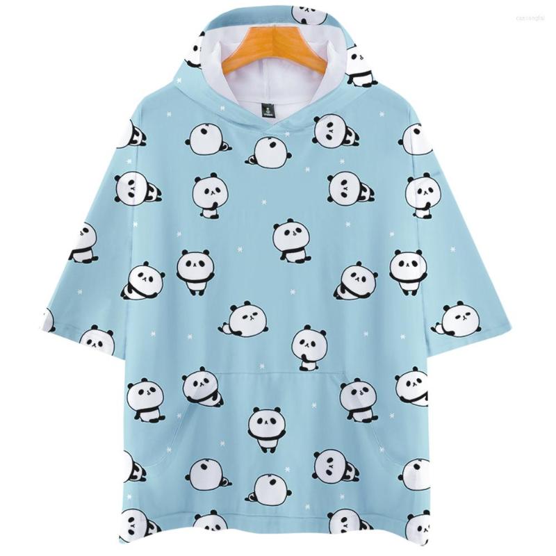 

Men's T Shirts Fashion Animal T-Shirt 2022 Summer Men And Women Hoodie 3d Print Design Cute Panda Casual Top, Hl04002