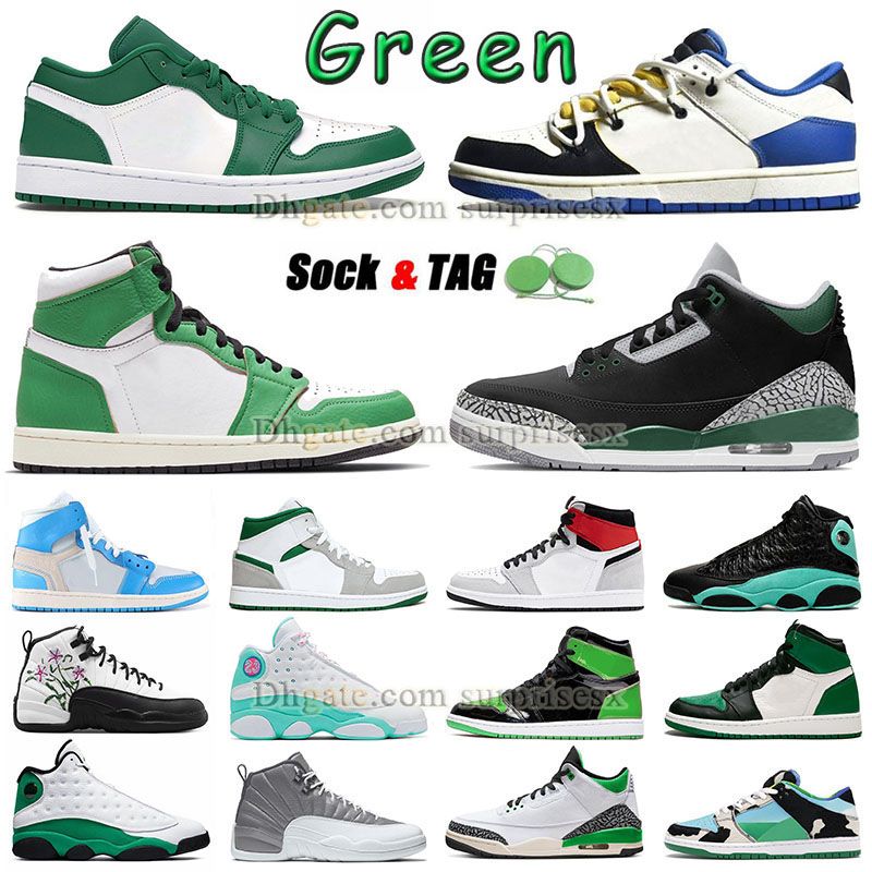 

jumpman 1 1s low pine green basketball shoes new white 3 lucky green 3s 13s 12s stealth mid light smoke grey multi camo big size 12 13 offs Club 58 Chunky Dunky Sneakers, 034 36-45 fog grey