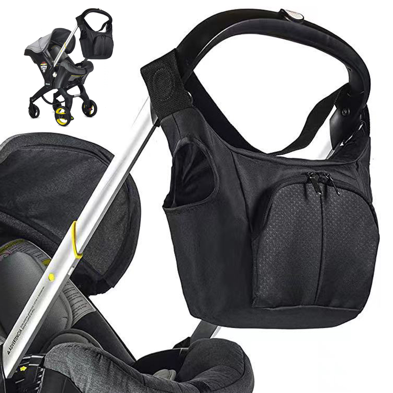

Stroller Parts Accessories doona Multifunctional portable diaper bag compatible with doona/foofoo stroller black waterproof storage 221010