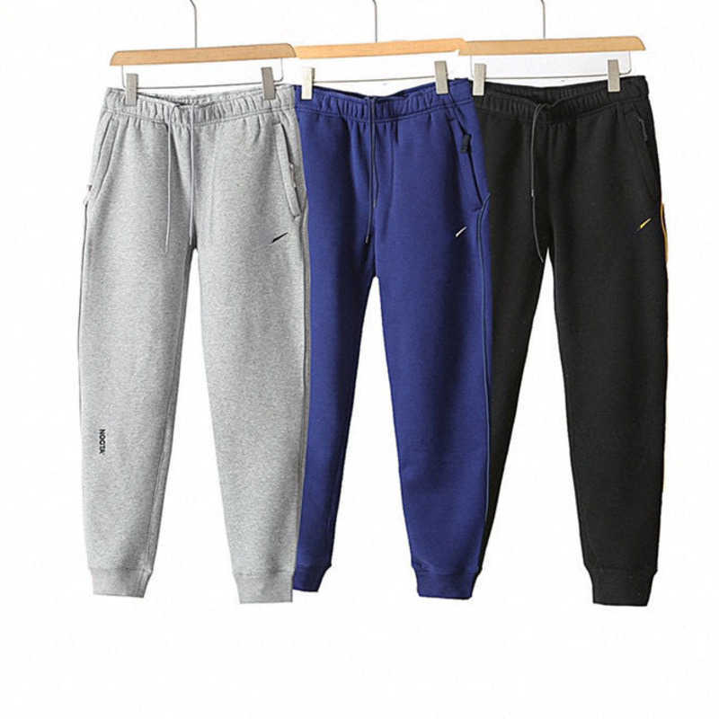 

Designer pants mens sweatpants Nocta 3d printed trousers men women casual sweat pantss, Black