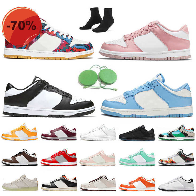 

S.B Dunker Low 2022 Womens Mens Running Shoes Parra Abstract Art Pink Velvet Og Black White Coast Skateboard Trainers Unc Undefeated Mummy, B48 grey fog 36-45