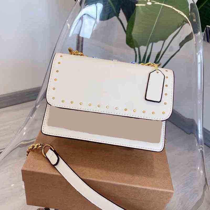 

Totes Chain Mobile Phone Bags Crossbody Square Wallet for Women Fashion Handbag Shoulder Leather Brand Designer Clutch Female Purses 221011, Brown