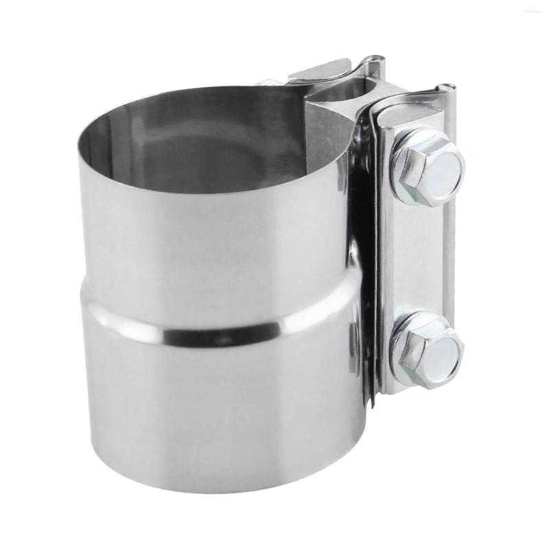 

Exhaust Pipe Band Clamp Stainless Steel Pipes Tips Tubing Connection Clip