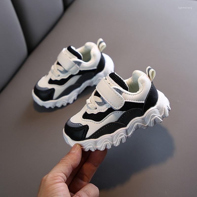 

Athletic Shoes 2022 Spring/Autumn Children Unisex Baby Toddler Boys Girls Sneaker Mesh Breathable Fashion Casual Kids, Black