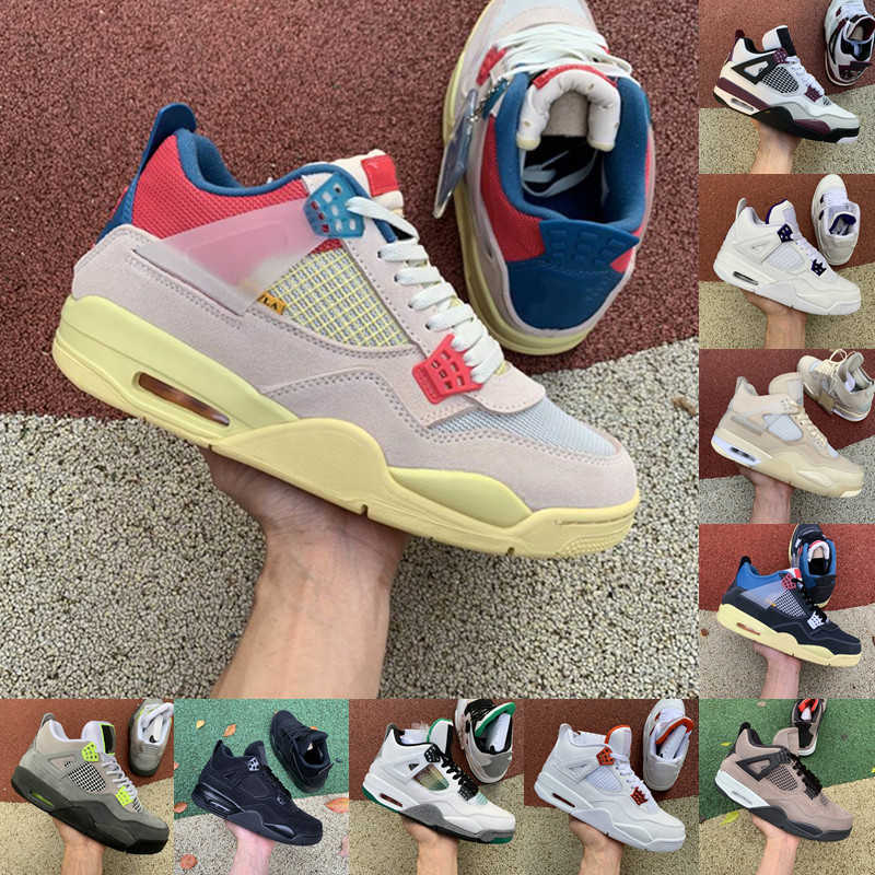 

Shoes Dr Designer 4 Men Women Basketball Shoes 4s University Blue Fire Red White Sail Union Guava Ice Mens Sneakers Black Cat Cactus Tattoo Cool, Green glow