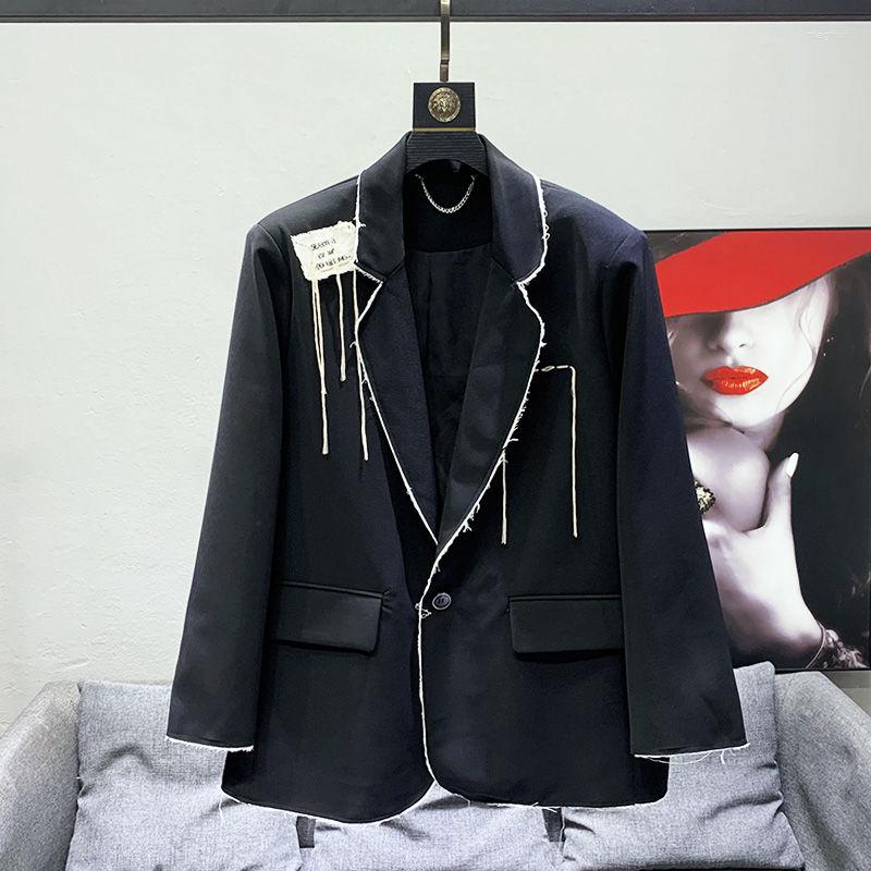 

Men's Suits Cv1615 Fashion Men's Coats & Jackets 2022 Runway Luxury European Design Party Style Clothing, Black