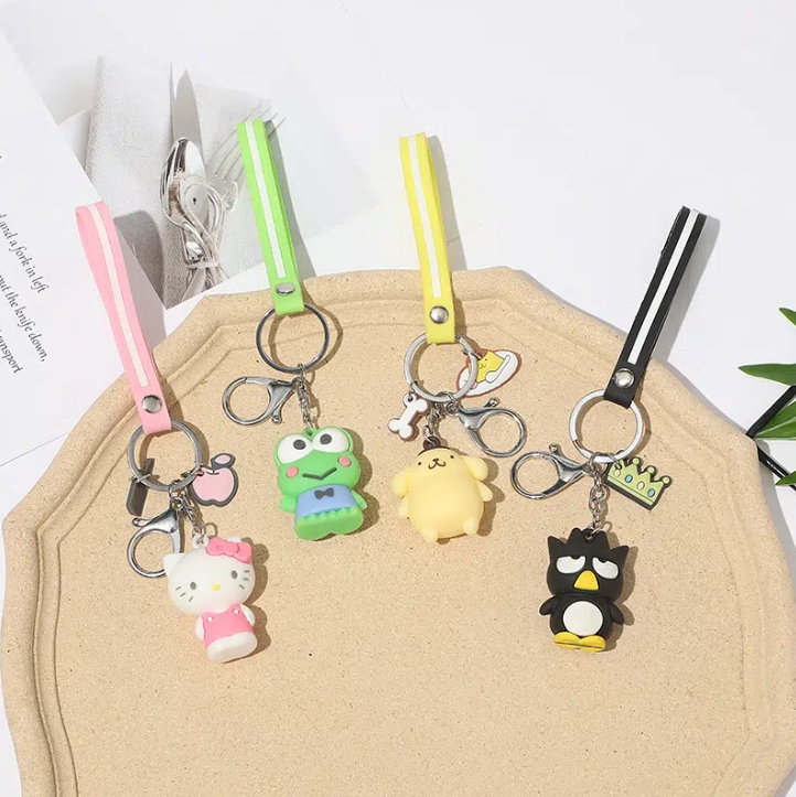 

Keychains Cartoon Car Keychain Various patterns easy to carry
