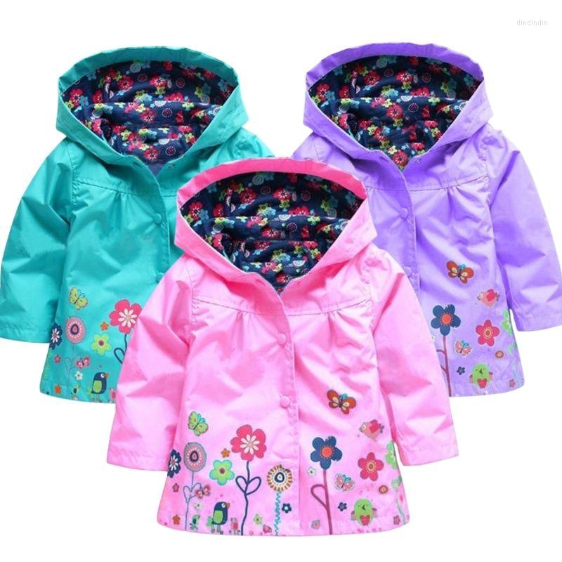 

Coat Autumn Waterproof Windbreaker For Boy Baby Trench Kids Long Sleeve Jackets Children Clothing Girls Fashion Outwear 2-7Y, Picture blue