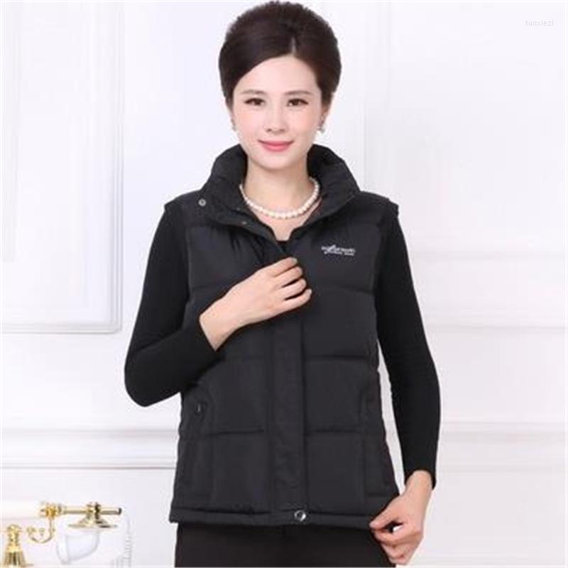 

Women's Vests Woman Spring Thick Down Jackets Female Autumn Warm Parkas Bas Waistcoat Abajo, Down outerwear