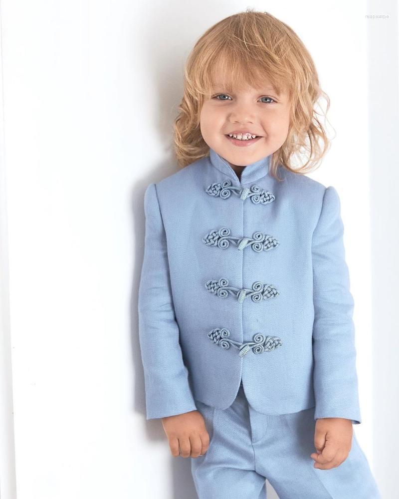 

Men's Suits Men's & Blazers Sky Blue Blazer Sets For Little Boy Custome Kids Suit Tuxedo 2 Piece Slim Fit Children'S Ceremony, Orange