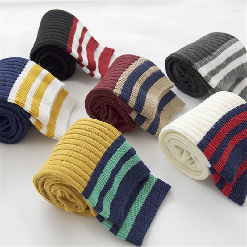 

Women Socks Autumn Stripes Cotton Retro Old School Hiphop Skateboard Long Short Meias Harajuku Solid Color 2 Pairs, Black