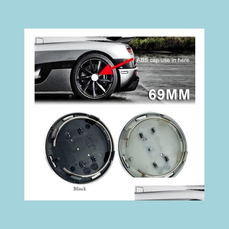 

Wheel Covers 80Pcs 69Mm Car Styling Wheel Center Cap Hub Ers Badge 4B0601170A For A3 A4 A5 A6 A7 A8 S4 S6 Accessories Drop Delivery 2 Dhi5B