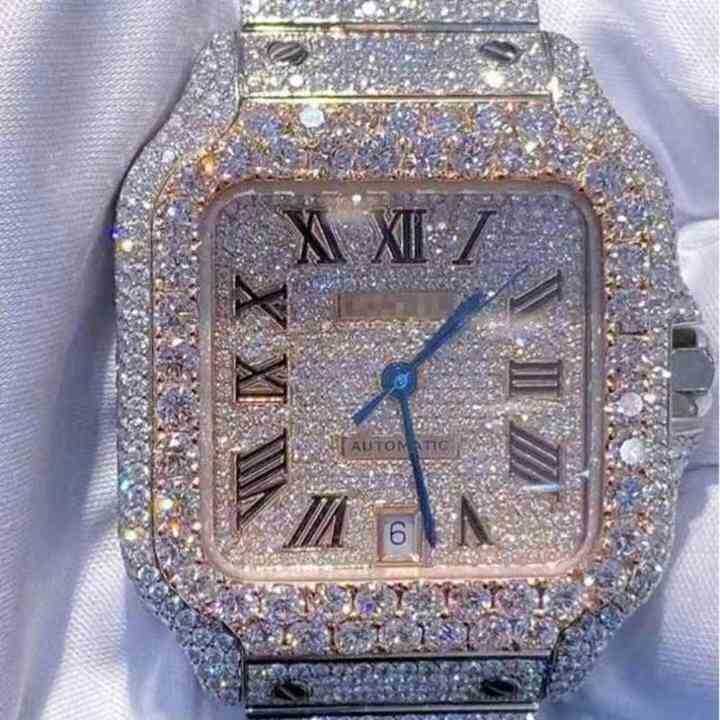 

2022 Mosang diamond watch customization can pass the of mens automatic movement waterproof, Customize