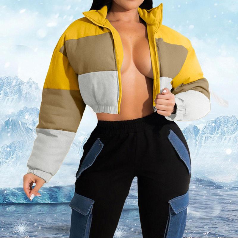 

Women' Jackets Women' 2022 Short Winter Coat Vest With Hood Long Sleeve Warm Down Pockets Quilted Outdoor Jacket, Blue