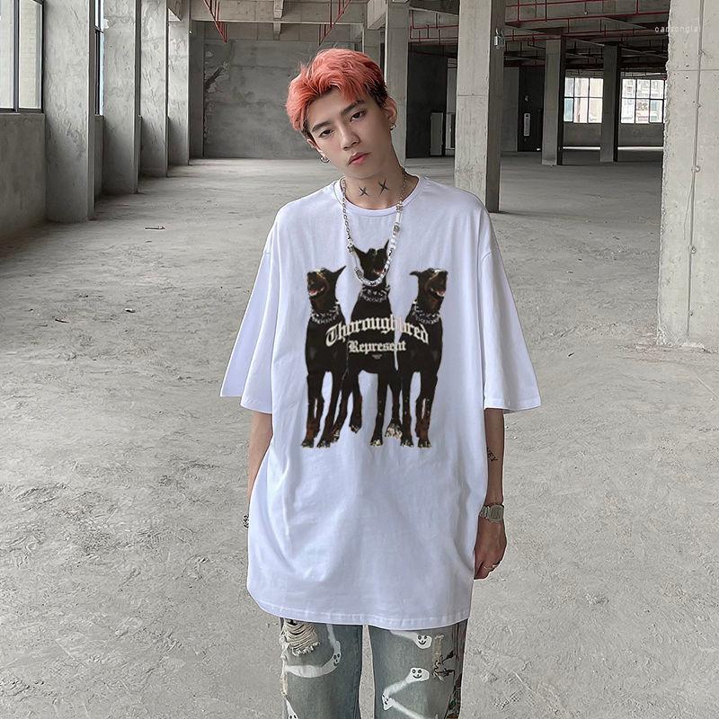 

Men's T Shirts Vb616 Fashion Men's Tops & Tees 2022 Runway Luxury European Design Print Party Style T-Shirts Clothing, Beige