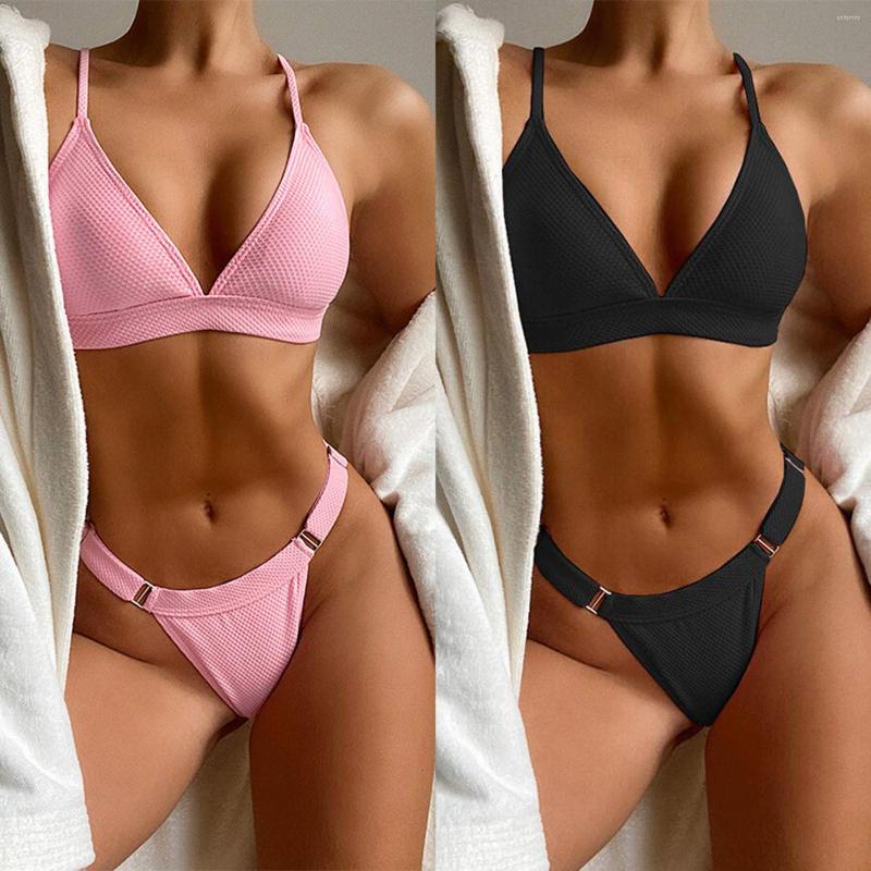

Women' Swimwear Black Boy Shorts For Women Swim Suit Set Two-Piece Sexy Color Swimming Womens Shirt And Short