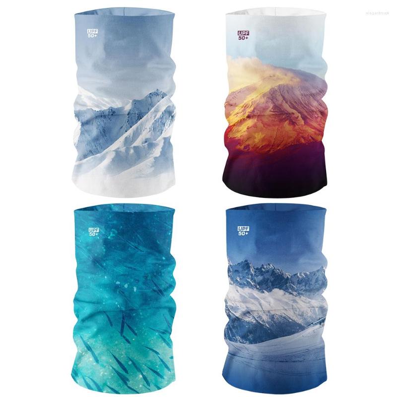 

Bandanas Silk Cycling Hiking Camping Face Shield Neck Tube Scarf Sunscreen Summer Outdoor Running Gaiter Bandana Sports Headband