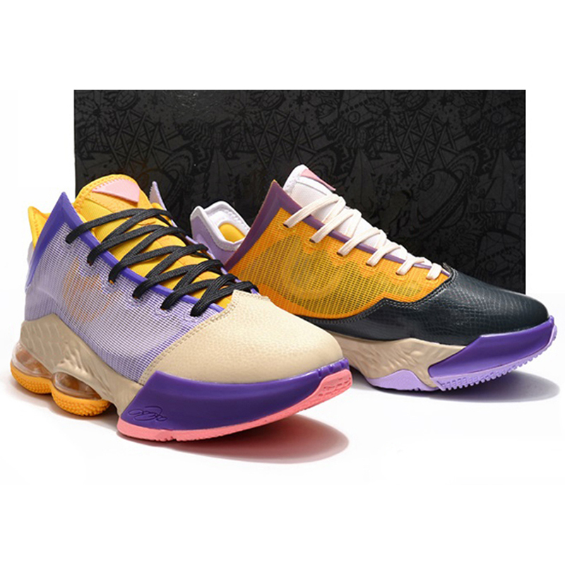 

LeBrons 19 XIX Low What The Outdoors shoes Uniform Hook Space Jam Dutch Blue Harwood Classic Hook Bred South Beach Sports basketball Shoe Size 40-46, As photo 1