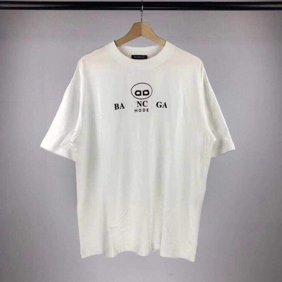 

summer quality brabd t shirts for mens womans Short Sleeves designer Luxury Fashion Printed Graphic durable Clothes black white Balancaiga Basketball Tops tees, Size do not sell