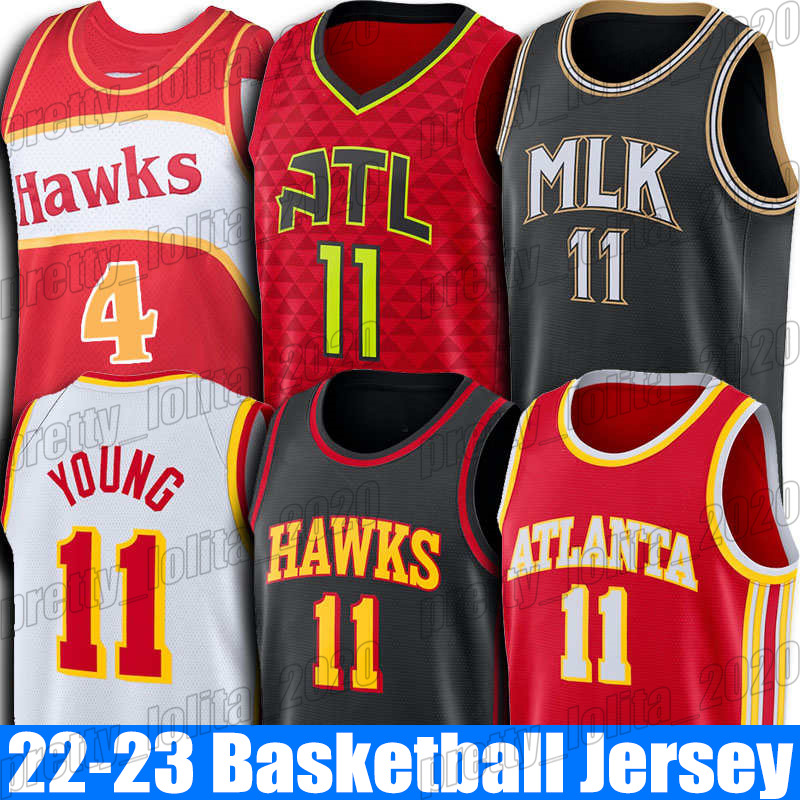 

2022 2023 Trae Young Basketball Jersey 1 5 11 20 LaMelo Ball Dejounte Murray Jerseys Gordon Hayward Charlottes Hornet Atlantas Hawk 75th Anniversary 4 Mens Spud Webb, Choose blue number