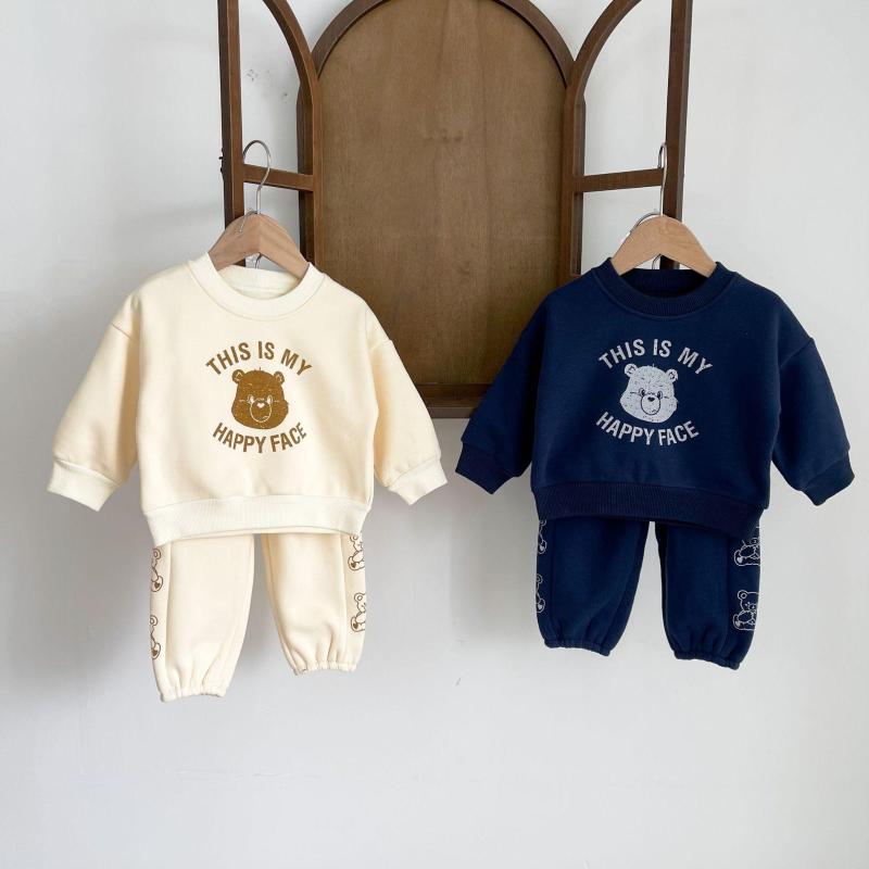

Clothing Sets Fashion Kids Clothes Children Casual Coat Pants 2pcs Tracksuits For Baby Boy Girls Sports Suits 2022 Spring, Forest green