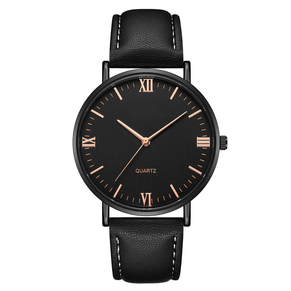 

Fashion Leather Strap Quartz Watch For Men Mens wristwatch orologi, Color 1