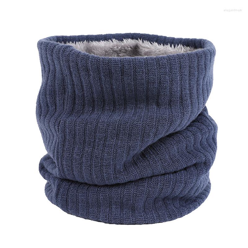 

Bandanas Outdoor Winter Thicken Warm Fleece Neck Warmer Cycling Scarves Men Bufanda Ski Climbing Scarf Knitted Ring Collar