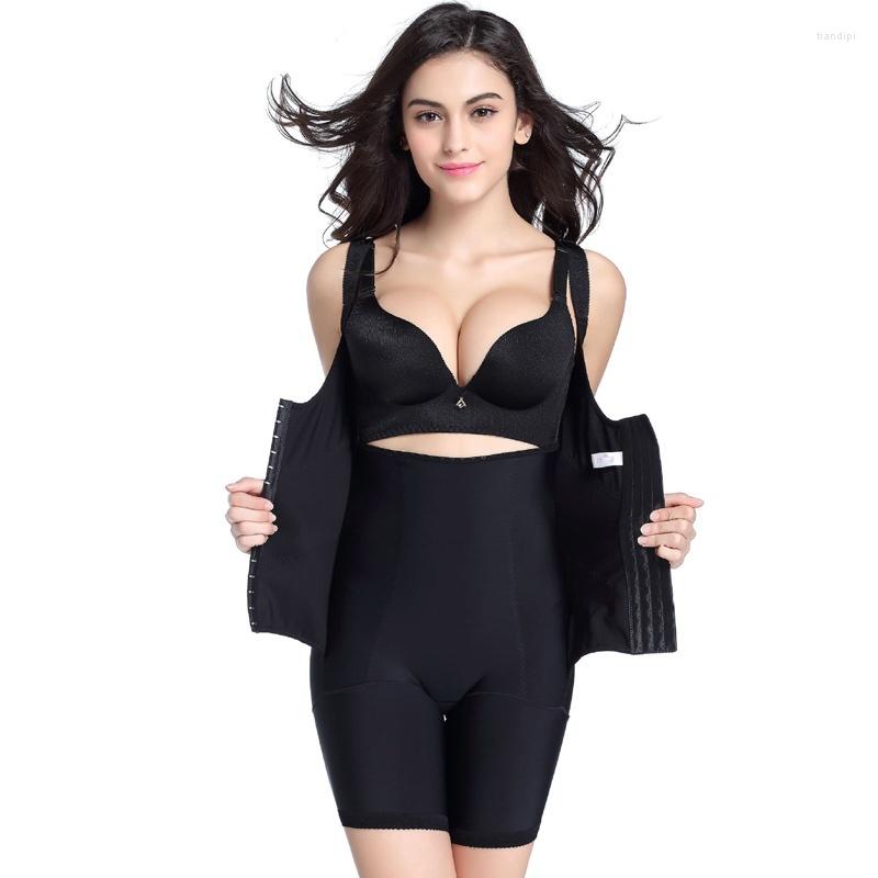 

Women's Shapers Women Body Shpaer Bodysuit Slimming Underwear Sheath BuLifter Hip Waist Trainer Control Bodysuits Shapewear, Black