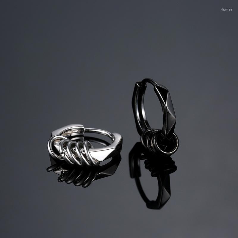 

Hoop Earrings Aesthetic Men's Accessories Steel Earring Korean Fashion Juwellery Wholesale Resale Jewelry