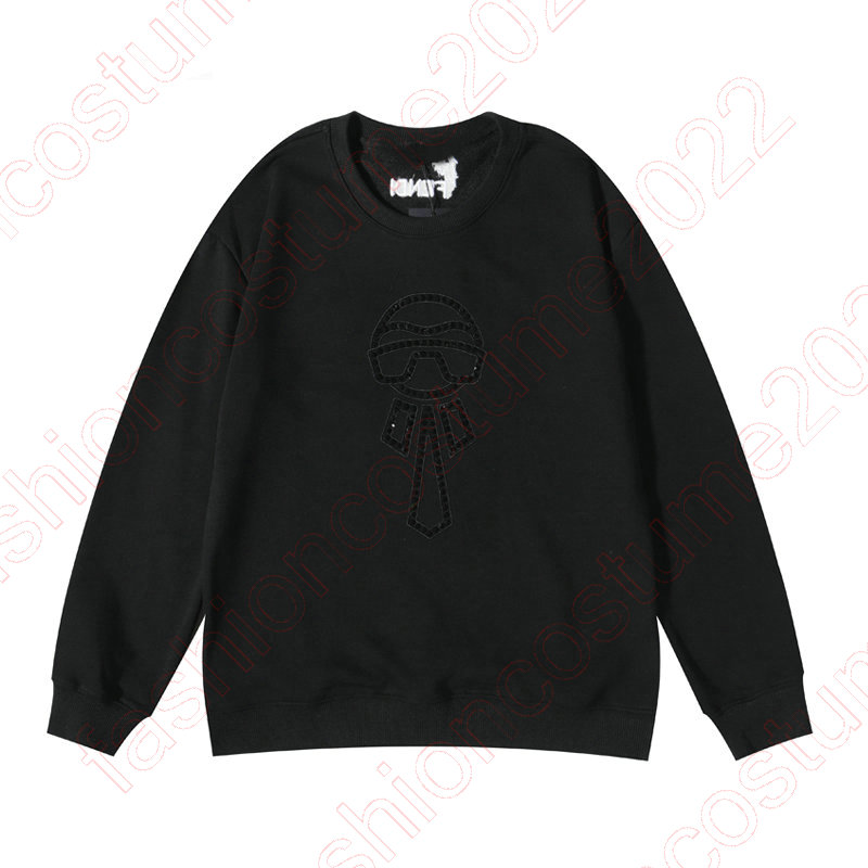 

2023 Logo Outline Embroidered Sweatshirt Hooded Sweatshirt Letter Graphic Oversize Men Sweatshirt Round Neck Hip Hop Streetwear Fashion Male Pullovers Hoodie 22