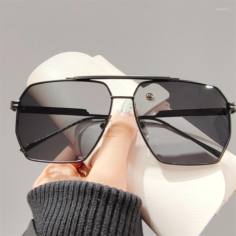 

Sunglasses Steam Punk For Men Vintage Metal Yellow Night Vision Sun Glasses Design Eyeglasses Ladies Shade