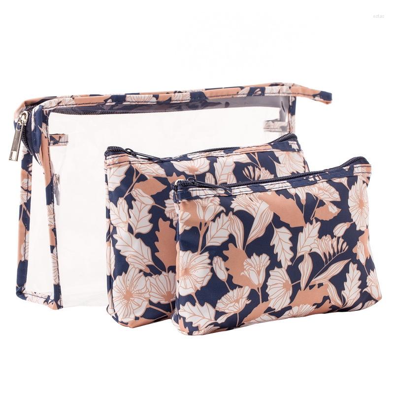 

Cosmetic Bags Waterproof Transparent PVC Bath Bag Women Make Up Case Travel Zipper Makeup Beauty Wash Organizer Toiletry Storage Kit, Bird