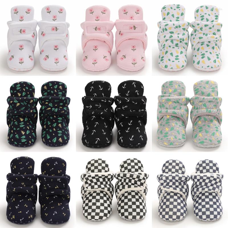 

Boots Baby Socks Winter Boy Girl Booties Fluff Soft Toddler Shoes First Walkers Anti-slip Warm Born Infant Crib Moccasin, C-650