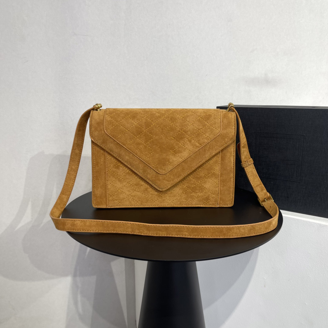 

Designer Bag Envelope Crossbody Bags Flap Luxuries Suede Leather Shoulder Bags Totes Womens Handbag Fashion Clutch Purses Interior Compartment Pocket Wallets, Blue