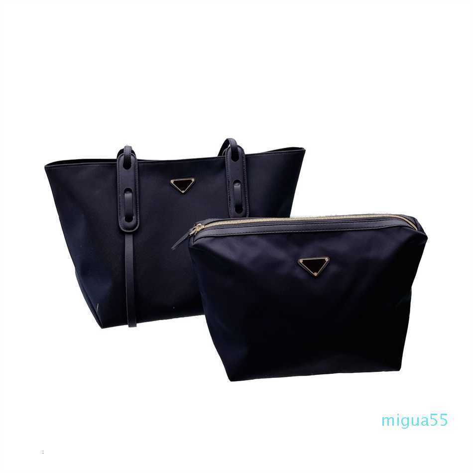 

Women Nylon Composite Totes Bags Top Quality Handbag Shouder Crossbody Shopping Bag Luxurys Designers Messenger Ladies Travel Handbags, Black