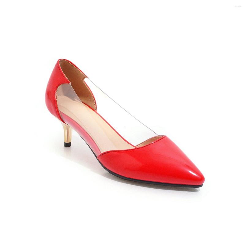 

Dress Shoes In The Spring Of 2022 Fashion Pointed With Low Fine Size 43 Yards 32 - Shallow Mouth Joker Single Woman, White