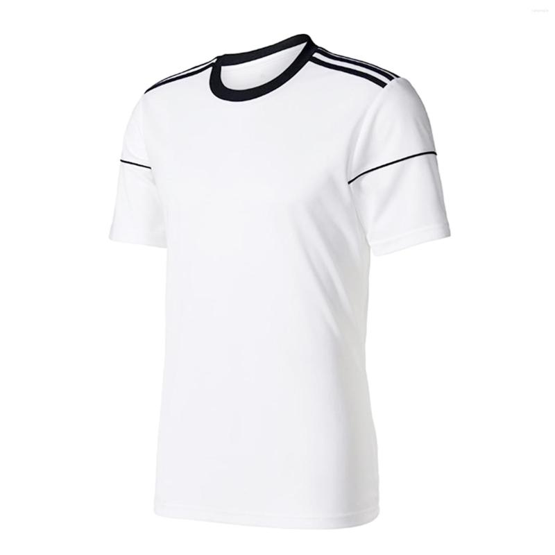 

Men's T Shirts 2022 Brand Summer Fashion Casual Men's Striped T-Shirt Short-Sleeve Fitness Sports Party Shirt Pure Color Tops