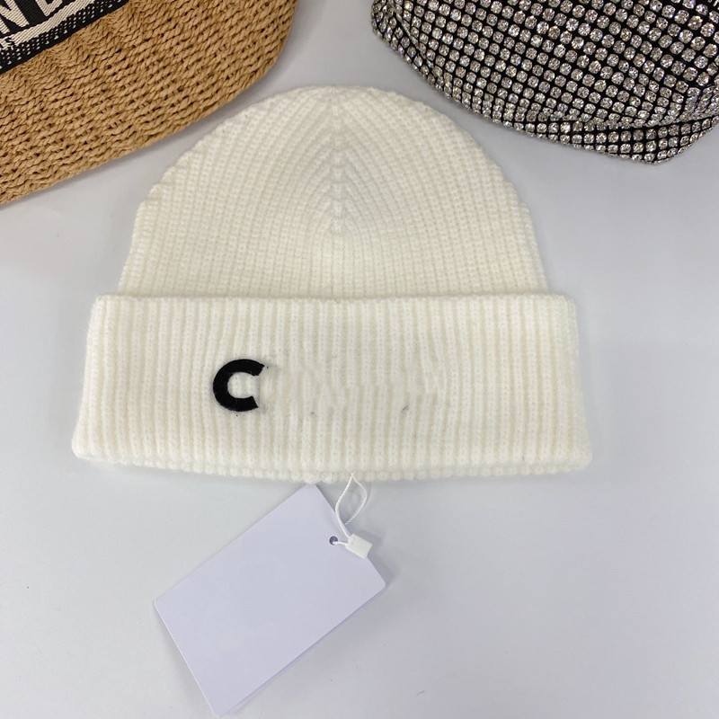 

Designer Brand Men's Luxury Hats Women's Autumn and Winter New Casual Letter Embroidery Knitted
