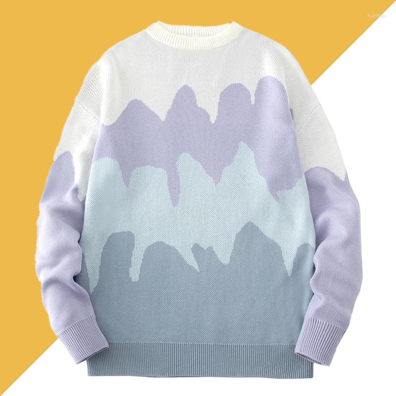

Men' Sweaters Quality Ugly Christmas Sweater Men Pullover Male Oversize Winter Warm Knitwear Jersey Women Plus Size Female Jumper Top, Purple