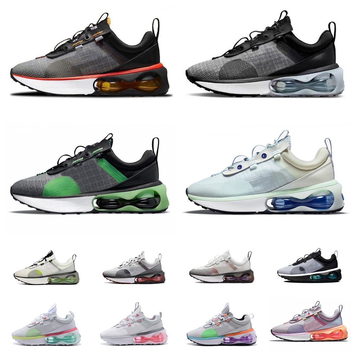 

Knit Mesh Max 2021 GS Running shoes men women airmaxs Obsidian Black Gold White Barely Rose Green Venice Navy Crimson Triple Black Court Purple Mens trainers sneakers, Bubble package bag