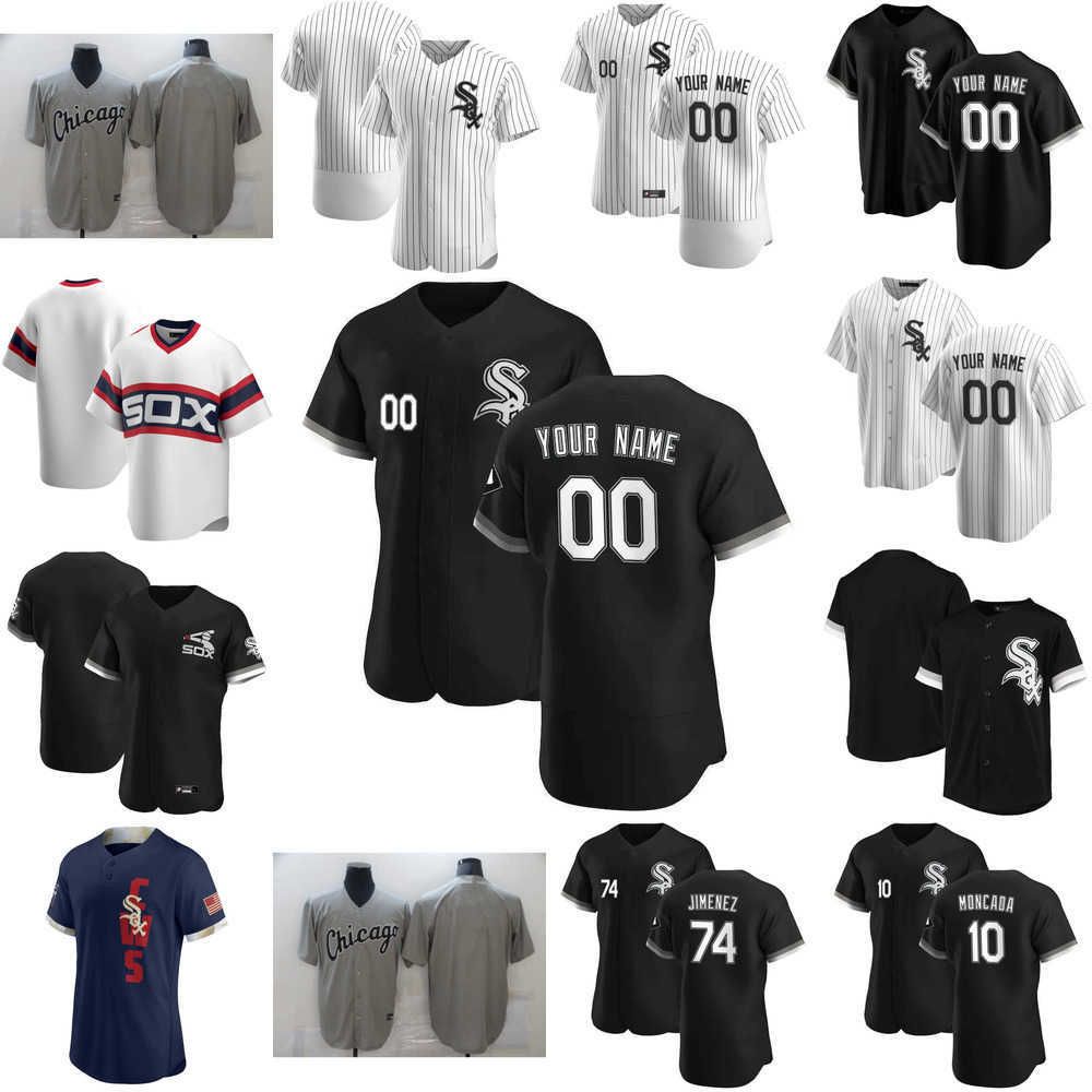 

Baseball Jerseys Custom Jersey Mens women Chicago''White''Sox''10 Yoan Moncada 74 Eloy Jimenez 79 Jose Abreu 7 Tim Anderson Baseball Jerseys, Color