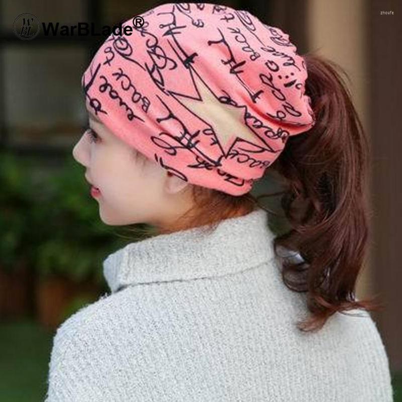 

Berets 2022 Fashion Women Spring Hat Brand Caps Scarf Two Used Casual Adult Autumn Floral Girl's Beanies Skullies Bonnet, Bw
