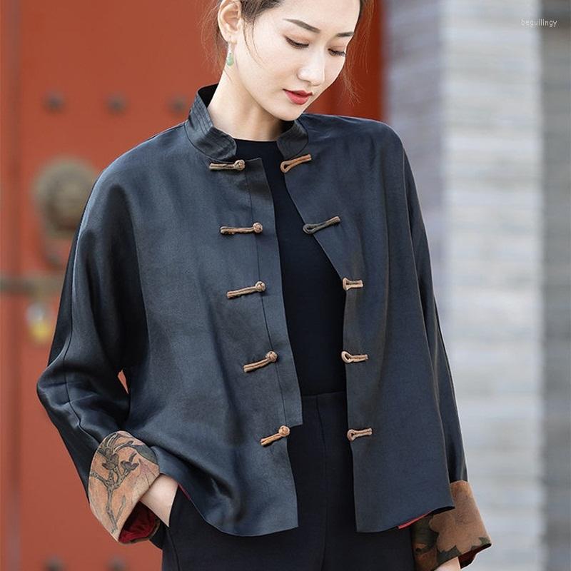 

Ethnic Clothing Traditional Chinese For Women Casual Qipao Tops Cheongsam Coats Blouse Retro T-Shirt Shirts Jackets Gown 12782