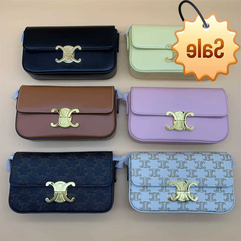 Designer bags 2022 New Arc De Triomphe Medieval Armpit Female Laohua Box Tofu Fashion Shoulder Bag Portable Women's Factory Direct Sale