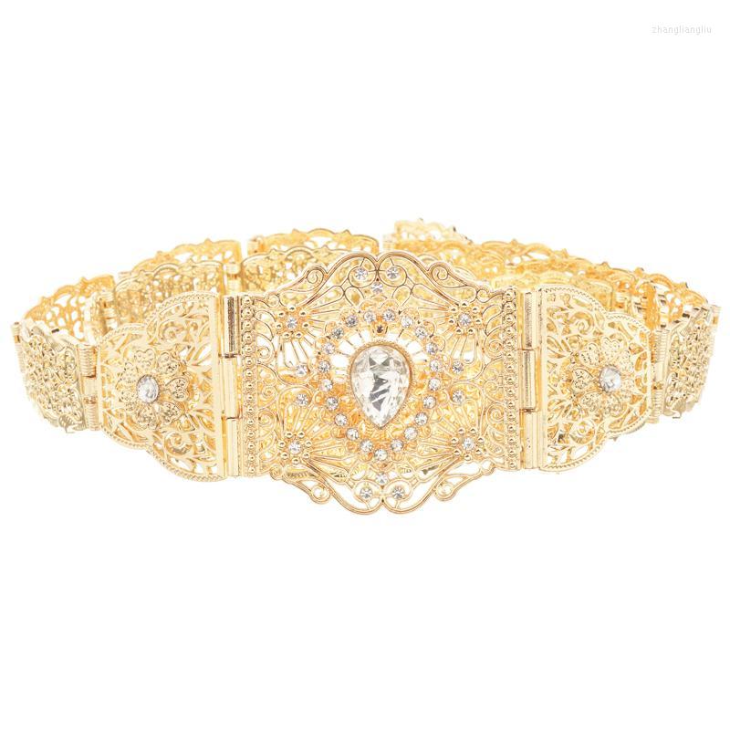 

Belts Moroccan Style Of The Latest Hollow Pattern Metal Belt Wedding Decorative BeltBelts, Black