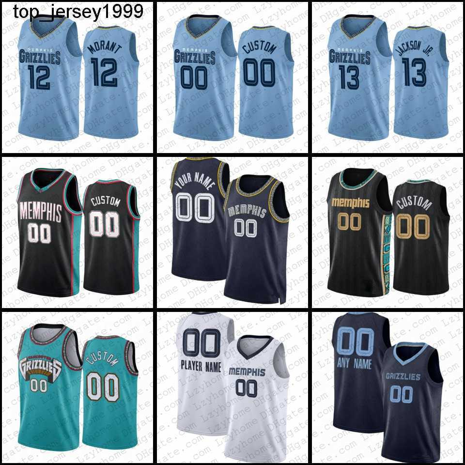 

12 Ja Morant Memphises Desmond Bane Grizzlie Custom Basketball Jerseys David Roddy 13 Jaren Jackson Jr Kenneth Lofton Brandon Clarke Steven, Mens