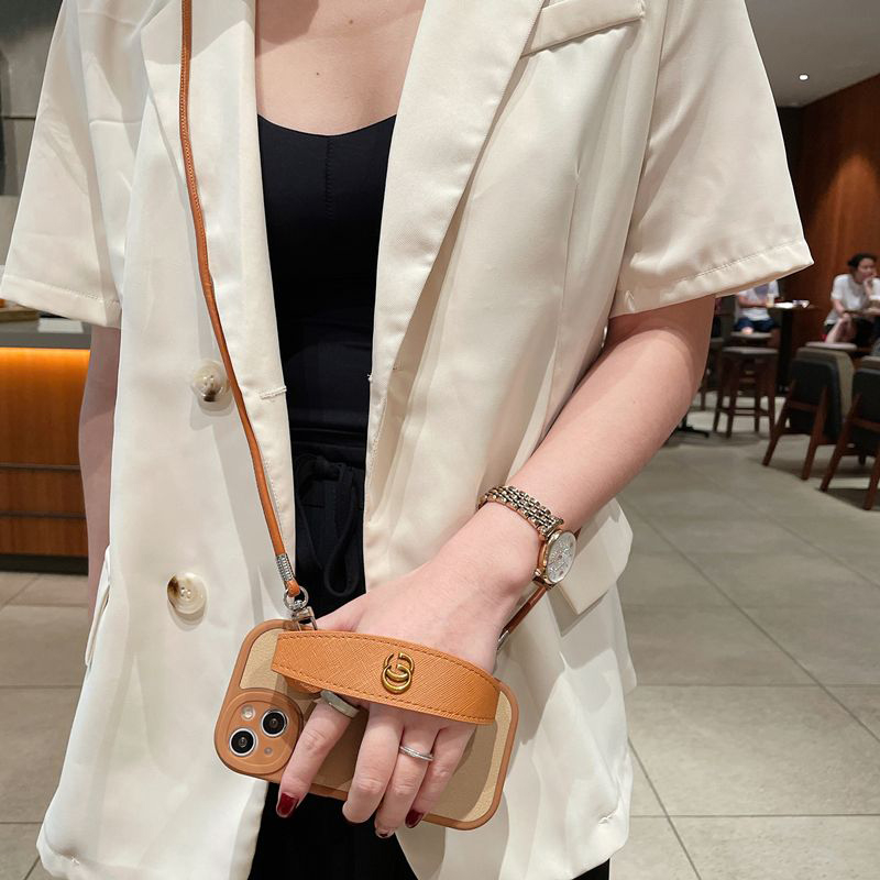 

Fashion Designer Phone Case Armband IPhone Case For IPhone 14 Pro Max Cases 13 12 11 7 8 Xs Xr Plus Crossbody Mobile Shell, G1